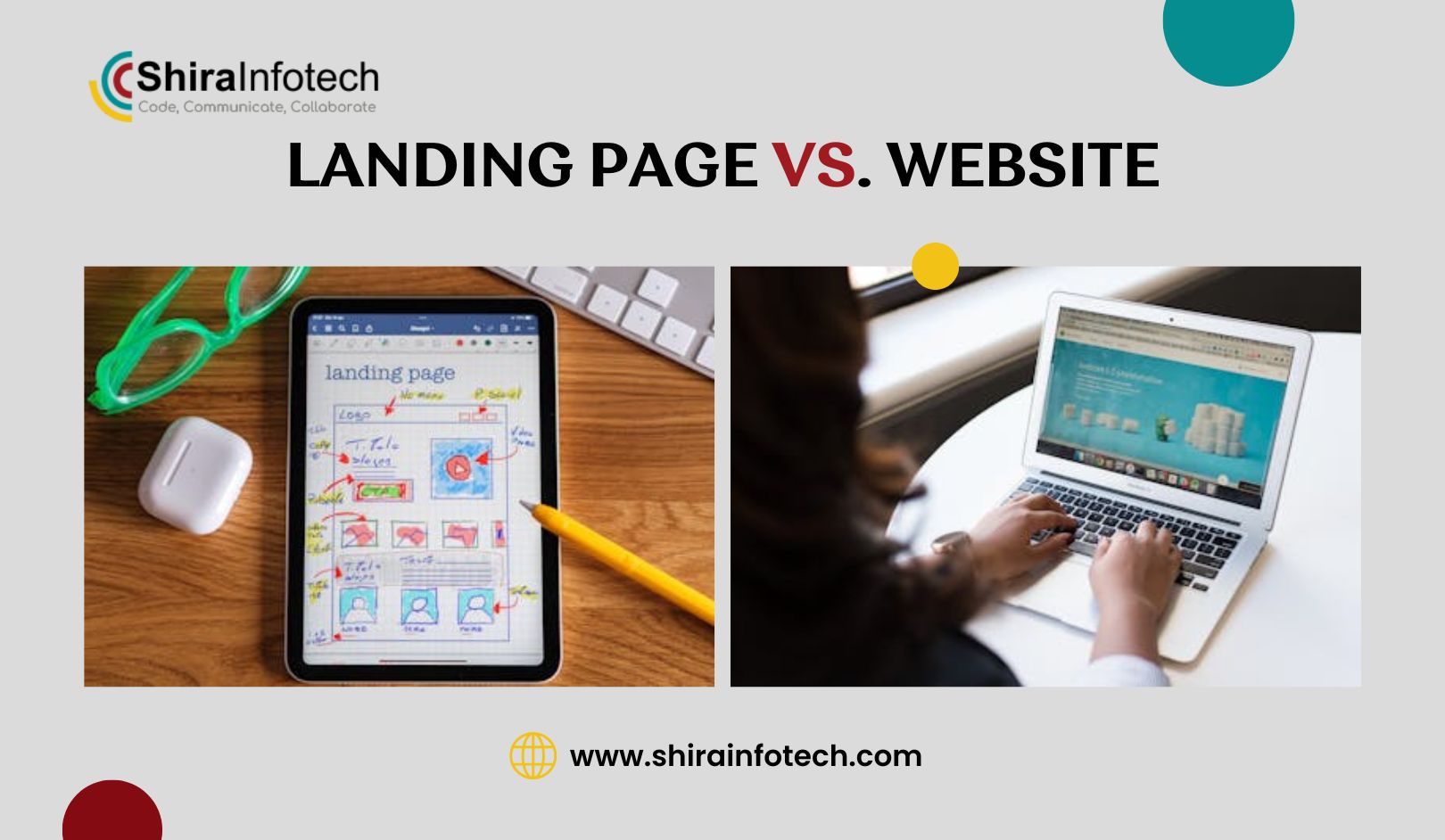 Key Differences Between a Landing Page and a Website